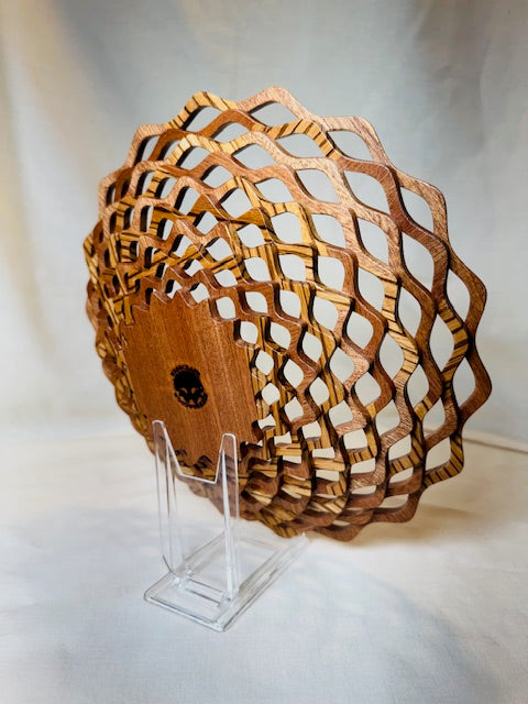 Wood Lattice Bowl