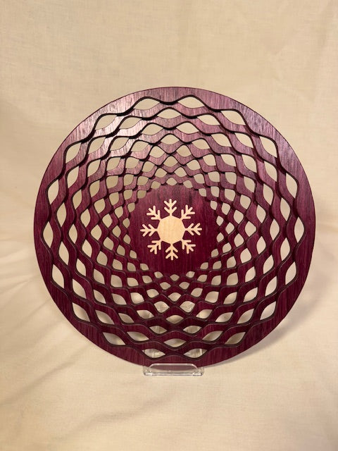 Round Top Lattice Bowl