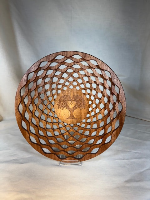 "Tree of Life" Lattice Bowl