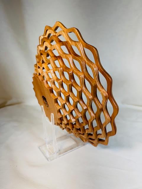 Lattice Bowl with beveled top
