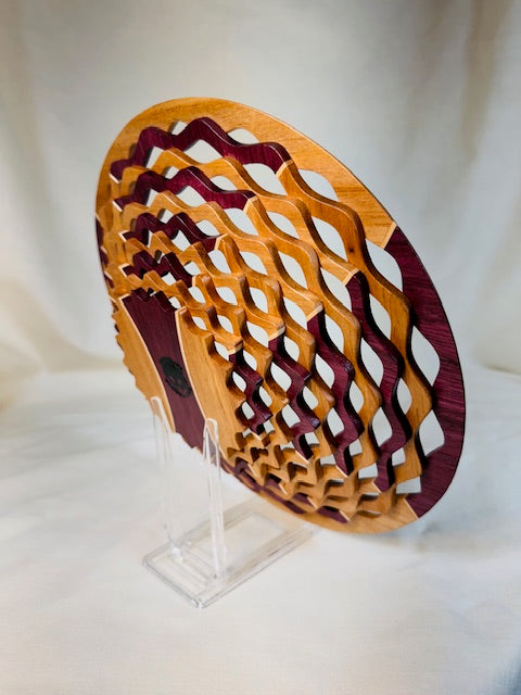 Multi Color Lattice Bowl