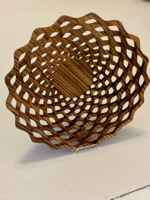 Wood Lattice Bowl