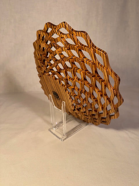 Wood Lattice Bowl